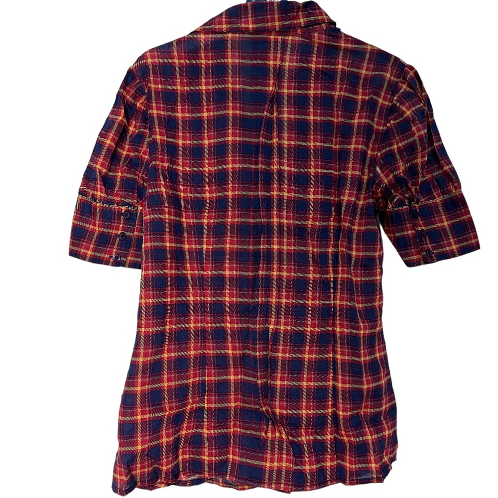 Moda International Ruffles Button Up - image 2